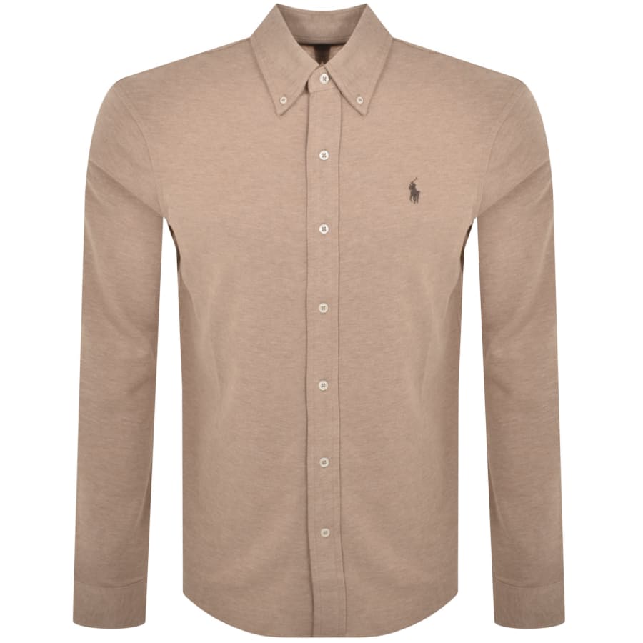 Ralph lauren beige shirt sales